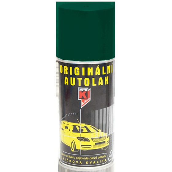 Kwasny Auto-K Color Škoda, oryginalny lak samochodowy w sprayu, 5550 zieleń petrol, 150 ml