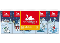 Harmony Prima chusteczki papierowe Bob & Bobek 3-warstwowe 10 x 10 sztuk