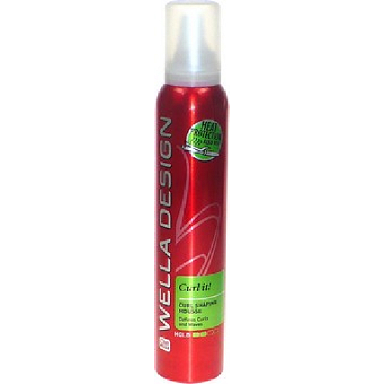Wella Design Curl It pěna pro tvarování kudrnatých vlasů 200 ml