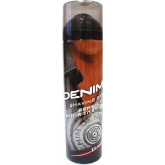 Denim Black gel na holení pro muže 200 ml