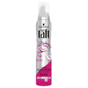 Taft Heidi Heat Styles ultra silná fixace pěnové tužidlo 250 ml Taft Heidi Heat Styles ultra silná fixace pěnové tužidlo 250 ml