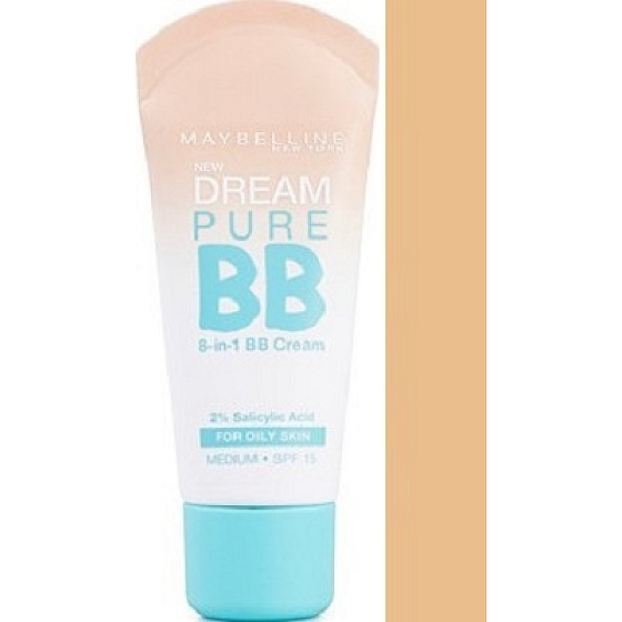 Maybelline Dream Pure 8v1 SPF15 BB krém Medium 30 ml