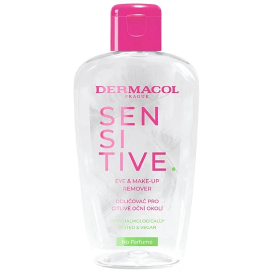 Dermacol Sensitive Eye Make-up Remover bezzapachowy demakijaż oczu dla wrażliwych okolic oczu 125 ml