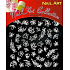Absolute Cosmetics Nail Art nálepky na nehty s kamínky NT20W 1 aršík