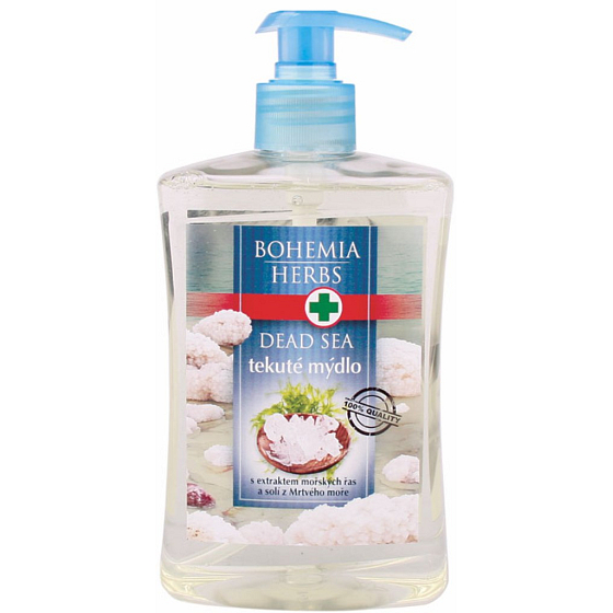 Bohemia Gifts Dead Sea Mrtvé moře, Extrak z mořských řas a solí tekuté mýdlo 500 ml