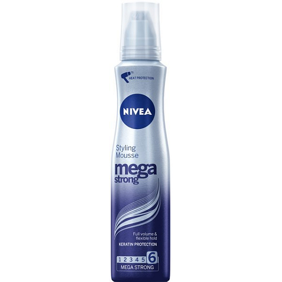Nivea Mega Strong pro mega silnou fixaci pěnové tužidlo 150 ml