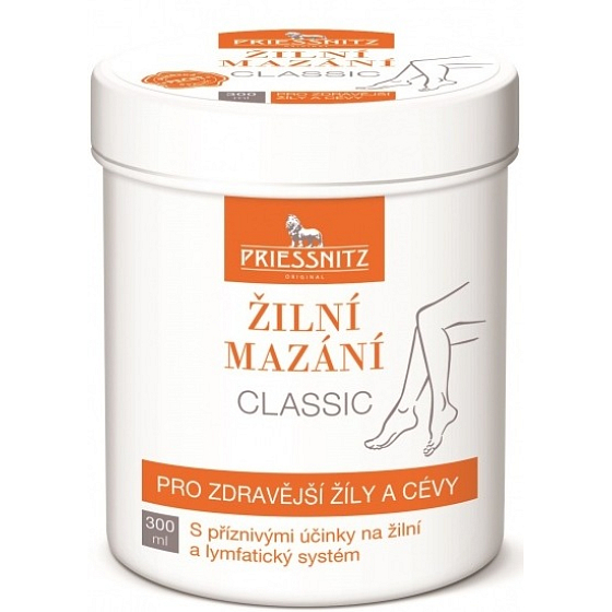 Priessnitz Classic Maść Żylna - Dla zdrowszych żył i naczyń 300 ml