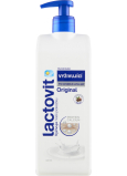 Lactovit Original nawilżające mleczko do ciała z dozownikiem, 400 ml