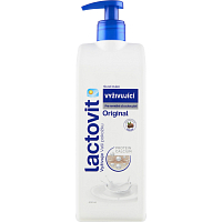 Lactovit Original nawilżające mleczko do ciała z dozownikiem, 400 ml
