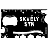 Albi Multinářadí do peněženky Skvělý syn 8,5 cm x 5,3 cm x 0,2 cm