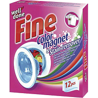 Well Done Fine Color Magnet chusteczki przeciw plamom i zabarwieniom, 12 szt.