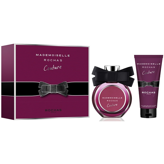 Rochas Mademoiselle Rochas Couture parfémová voda pro ženy 50 ml + tělové mléko 100 ml, dárková sada