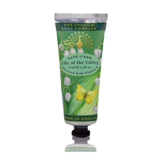 English Soap Konwalia z údolí luksusny krem do ręk z witaminem E i woskiem pszczelim 75 ml