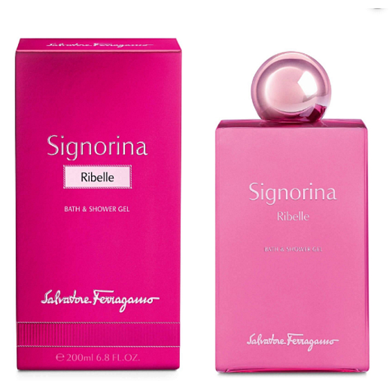 Salvatore Ferragamo Signorina Ribelle sprchový gel pro ženy 200 ml