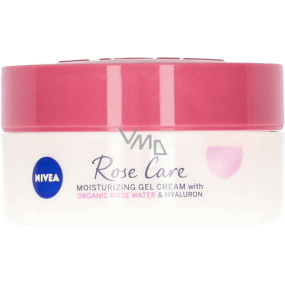 Nivea Rose Touch nawilżający krem do twarzy, 50 ml