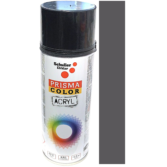 Schuller Eh klar Prisma Color Lak akrylowy w sprayu 91033 czarno-szary 400 ml
