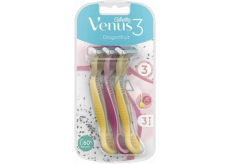 Gillette Venus 3 Dragonfruit jednorazowe maszynki do golenia 3 sztuki dla kobiet