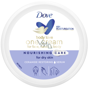 Dove Nourishing Care Krem odżywczy do ciała, rąk i twarzy 250 ml