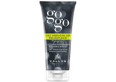 Kallos Gogo Men 2w1 wzmacniający żel pod prysznic i szampon dla mężczyzn 200 ml