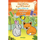 Ditipo Zaczynamy wycinać Zwierzątka w lesie kreatywny zeszyt 17,5 x 24,1 x 0,8 cm, wiek 3+