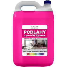 Lavon Professional Magnólie a růže čistič na podlahy a povrchy s leskem 5 l