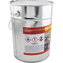 Bisil Thermo żaroodporna farba 700 °C, 0199 czarna, 8 kg