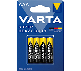 Varta Superlife, baterie AAA, cynkowo-węglowe, 4 szt.