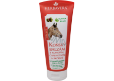 Herbavera Koňský hřejivý balzám s konopím, capsaicinem a skořicí, 200 ml