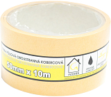 Mako taśma dwustronna do dywanów, foliowa, szerokość 50 mm, długość 10 m