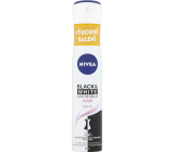 Nivea Black & White Invisible Clear antiperspirant pro ženy, 200 ml