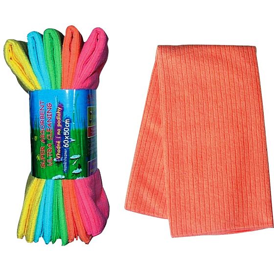 Clanax Towel szwedzki ręcznik mikrofibra 60 x 50 cm na podłogę 280 g 1 sztuka