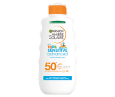 Garnier Ambre Solaire Kids Sensitive Advanced OF50+ mléko na opalování pro děti 200 ml