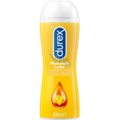 Durex 2w1 Masażowy Żel Ylang Ylang intymny żel masujący i lubrykant 200 ml