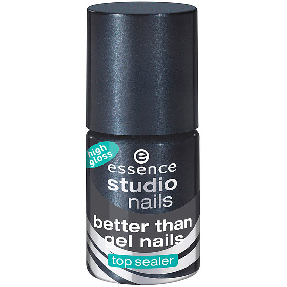Essence Studio Nails Better Than Gel Nails Top Sealer krycí lak s leskem 10 ml