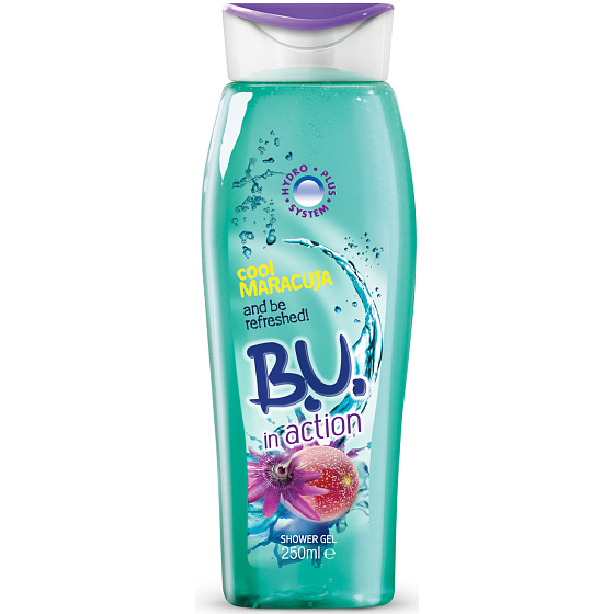 B.U. In Action Cool Maracuja sprchový gel 250 ml