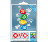 OVO zestaw proszkowych farb do jajek, 4 kolory