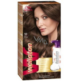 Wella Wellaton pěnová barva na vlasy 5/0 Světle hnědá