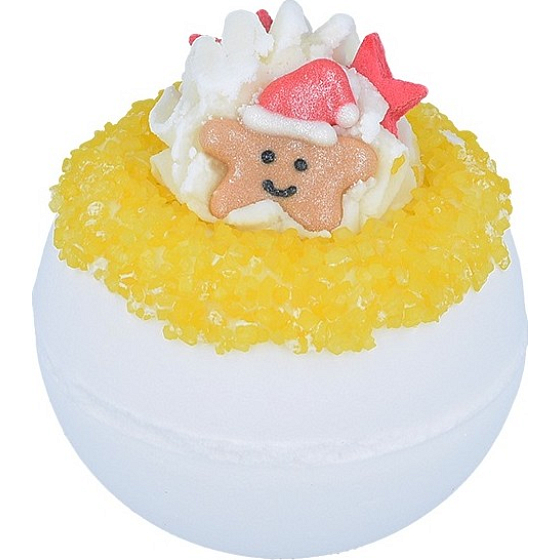 Bomb Cosmetics Zářicí hvězda - Twinkle Star Šumivý balistik do koupele 160 g