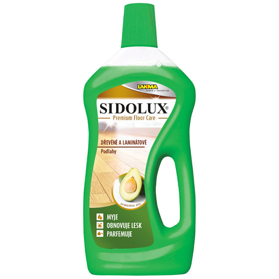 Sidolux Premium Floor Care Avokádový olej speciální prostředek na mytí dřevěných a laminátových podlah 750 ml