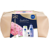 Nivea Smooth Care tělové mléko 400 ml + sprchový gel 250 ml + antiperspirant roll-on 50 ml + Labello balzám na rty 5,5 ml + etue, kosmetická sada pro ženy