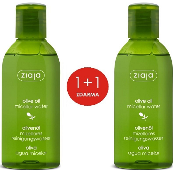 Ziaja Olivový olej micelární voda pro všechny typy pleti 2 x 200 ml, duopack