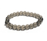 Bransoletka z onyksu elastyczna naturalny kamień, kuleczka 8 mm / 16 - 17 cm, idealny do regulacji