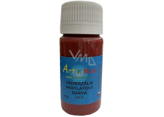 Art e Miss Uniwersalna farba akrylowa błyszcząca 54 Karminowa 40 g