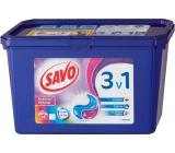 Savo Bez chloru Color 3w1 żelowe kapsułki do prania kolorowego 14 sztuk 378 g