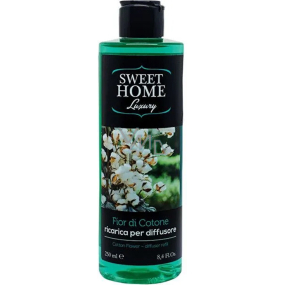 Sweet Home Cotton Flower - Květ bavlny náhradní náplň do difuzéru 250 ml