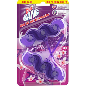 Cillit BANG Tuhý WC blok 6v1 Dzikie Orchidee, 2 ks