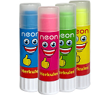 Herkules neonowy klejący baton, różne kolory, 15 g