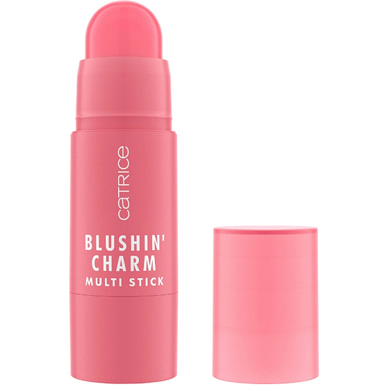 Catrice Blushin´Charm tyčinka na rty a tváře 010 Pink Sweetheart, 5,5 g. Multifunkční tyčinka v jemně růžovém odstínu, která dodává rtům i tvářím svěží barvu a přirozený nádech zdraví.