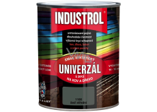 Industrol S2013 Univerzál lesk vrchní barva na kov a dřevo 1100 Šeď střední 0,75 l
