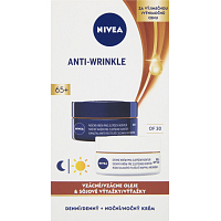 Nivea Anti-Wrinkle Contouring 65+ krem na dzień i noc poprawiający kontury, 2 × 50 ml